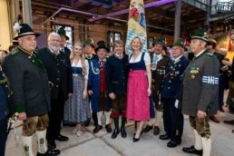 A group of people posing for a photo