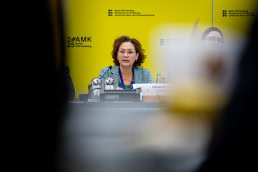 Elisabeth Werner, EU Commission, speaking at a conference in Brussels 2025