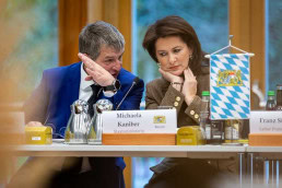 Michaela Kaniber at a conference in Brussels 2025