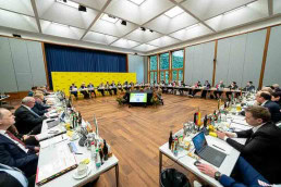 A wide view of a conference room during a conference for the Agriculture in Brussels 2025