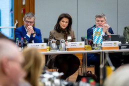 Michaela Kaniber at a conference in Brussels 2025