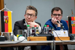 Sebastian Thul, German politician, at a conference in Brussels 2025