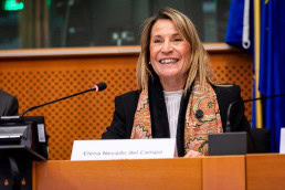 MEP Elena Nevado del Campo during the 2025 Epilepsy and Rare Diseases Conference at the European Parliament in Brussels