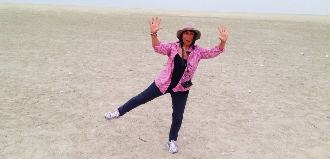 Florencia’s first time travelling to Africa