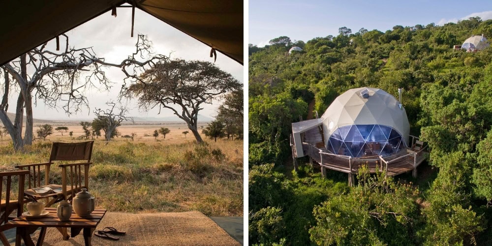 Serengeti accommodation nomad serengeti safari camp the highlands camp