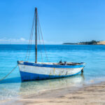 Dhow on the shores of Bazaruto Island