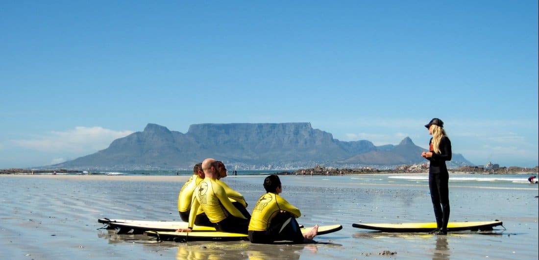 Learn to surf like a South African: 4 Surf Schools to try on Safari