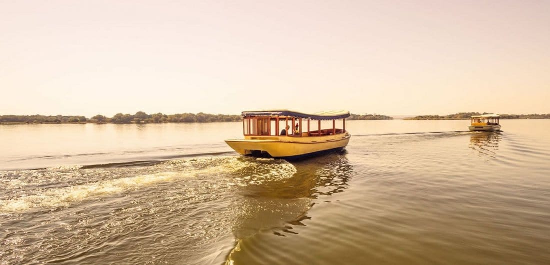 Ra ikane sunset cruise zimbabwe safari