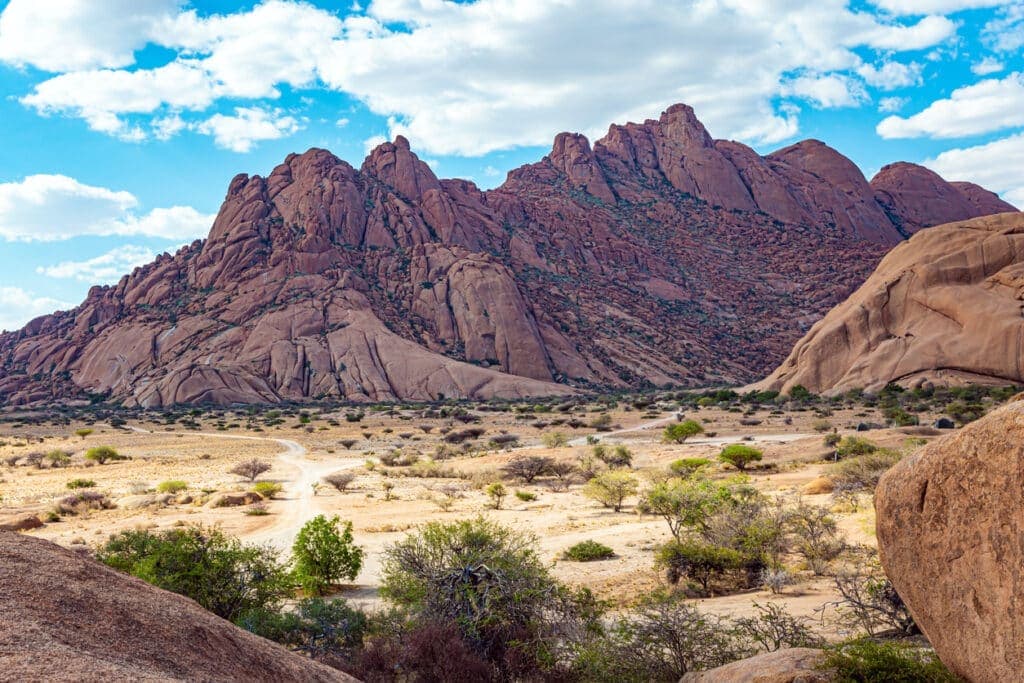 Spitzkoppe in Namibia.