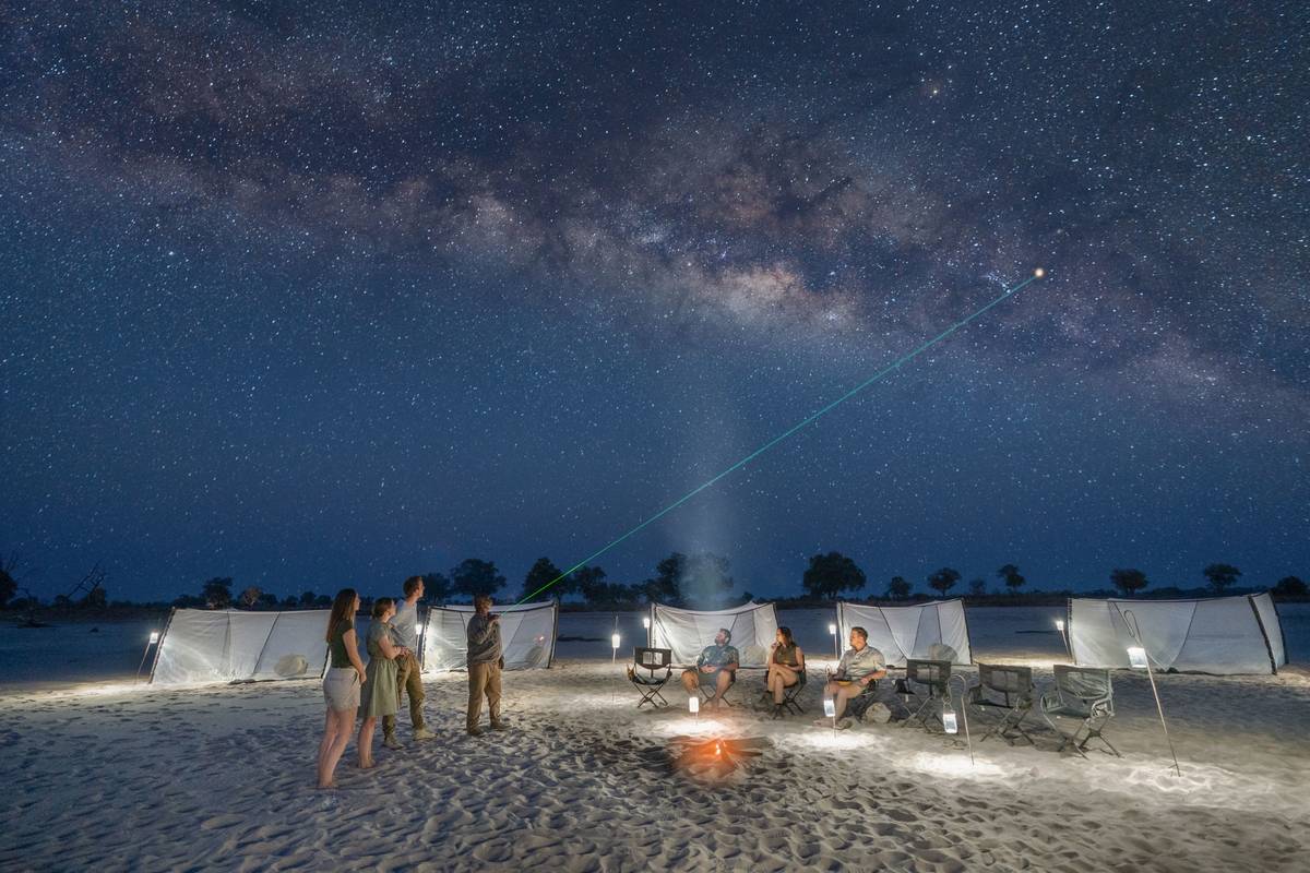 Stars over South Luangwa National Park