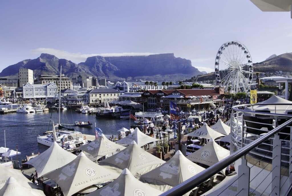 V&A Waterfront in Cape Town.