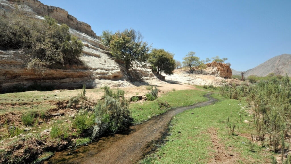 Khowarib river and canyon in Damaraland, Namibia.