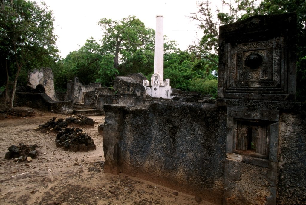 Mnarani ruins in Kenya | Photo credit: National Museums of Kenya