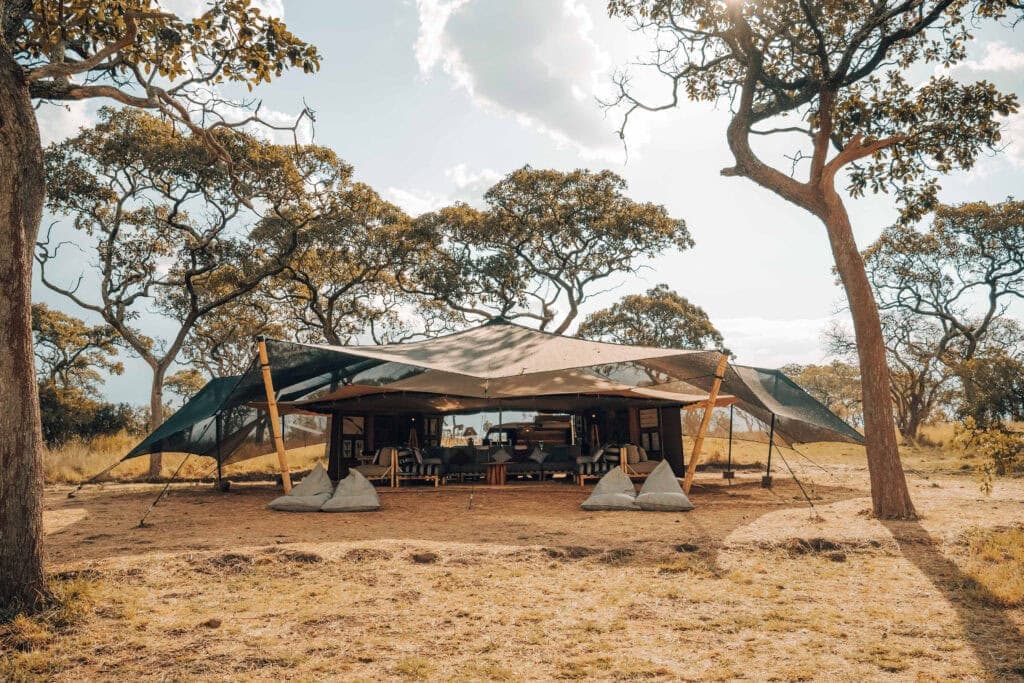 View of lounge area in Wayo Serengeti Green Camp