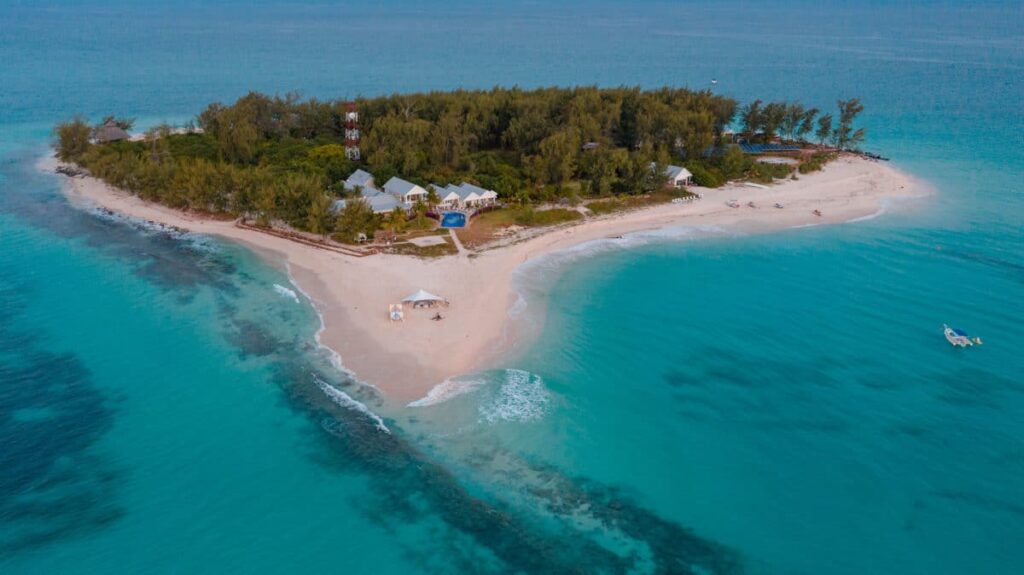 Aerial view of Thanda Island, Tanzania | Photo credit: Thanda Island