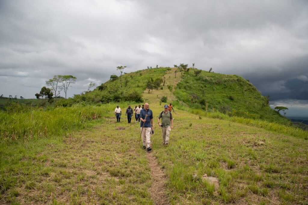 Walking Safari at Volcanoes National Park, Uganda. Photo: Kibale Lodge