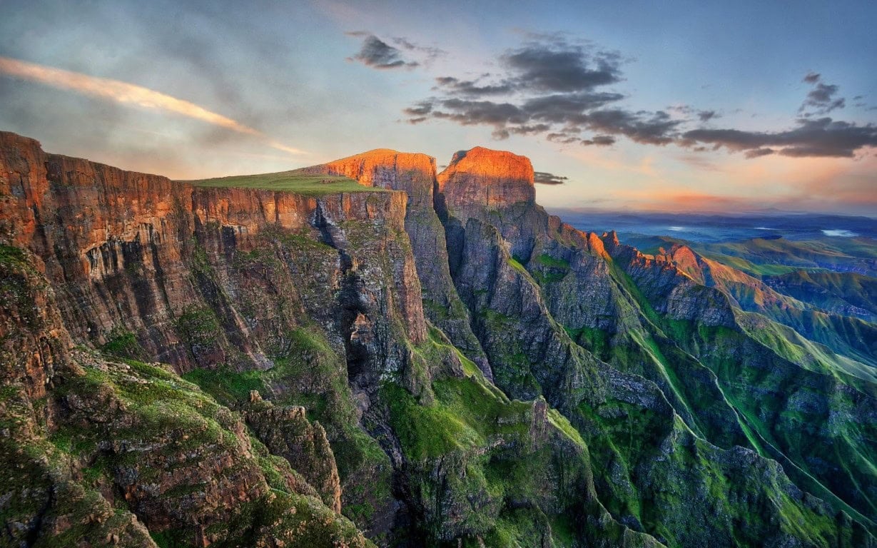 Drakensberg mountain range