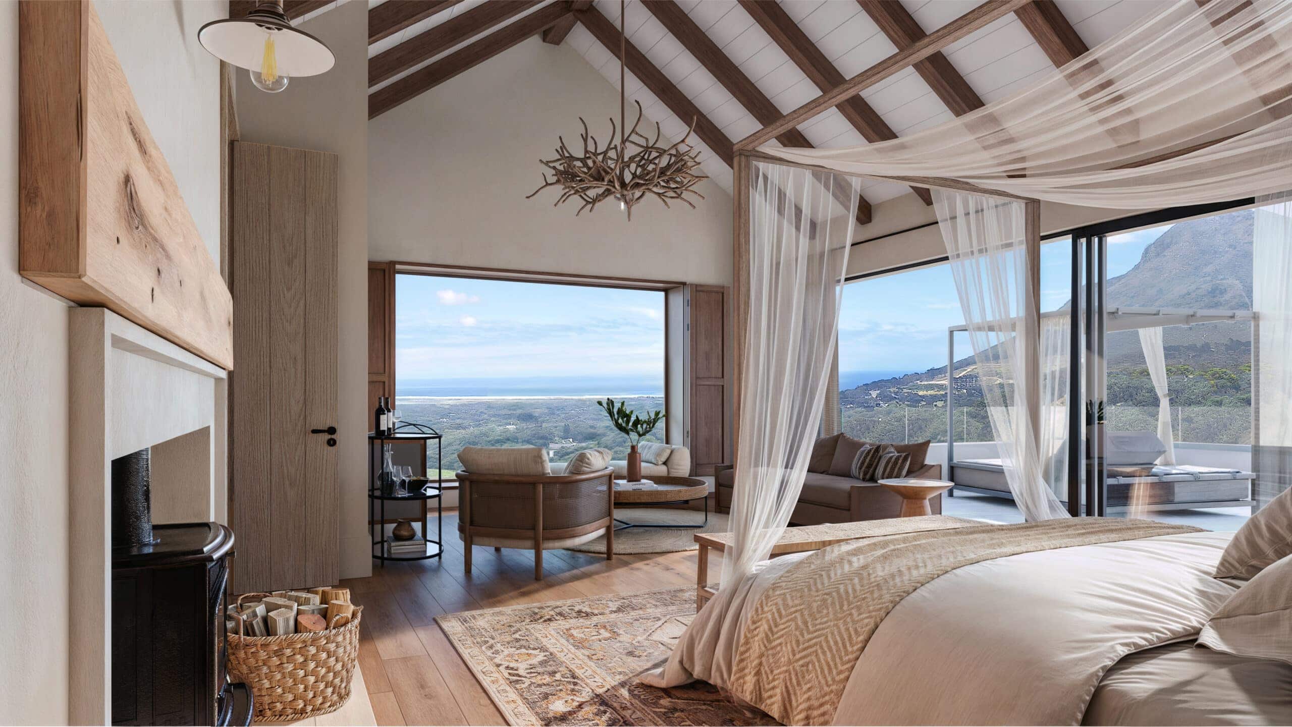 View of the grounds from the honeymoon suite