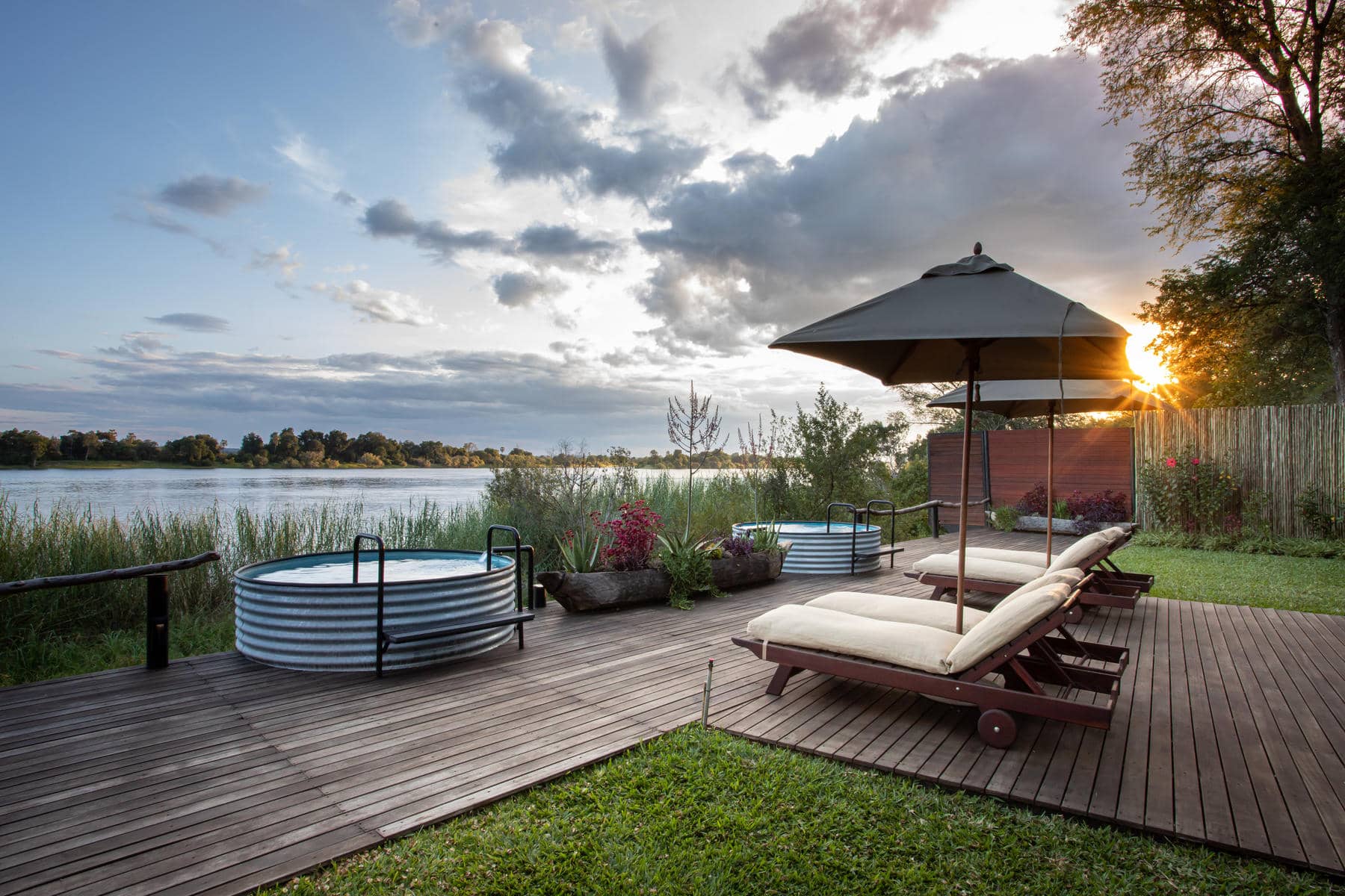 View of the Zambezi from the lodge premises | Photo: Mukwa River Lodge