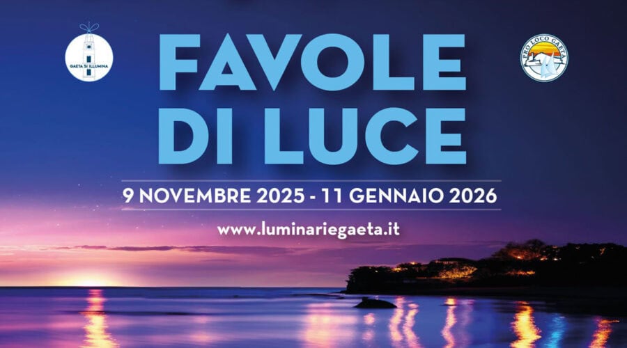 Luminarie a Gaeta 2025: un viaggio tra le “Favole di Luce” da vivere in famiglia