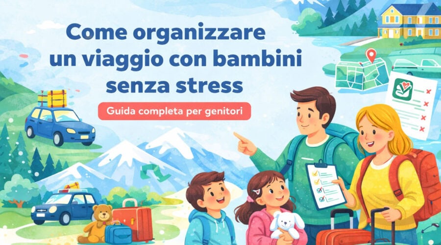 Come organizzare un viaggio con bambini senza stress: guida completa per genitori