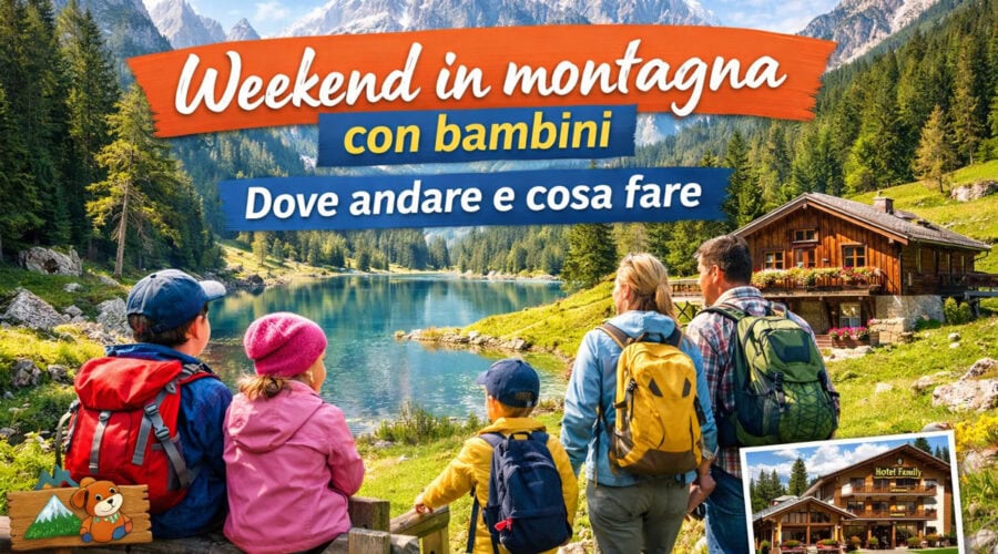 Weekend in montagna con bambini: dove andare e cosa fare