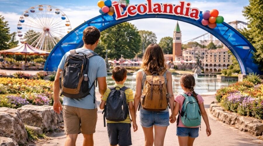 Leolandia con bambini