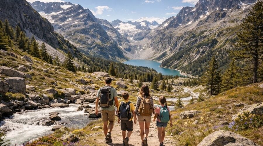 Passeggiate facili in montagna con bambini