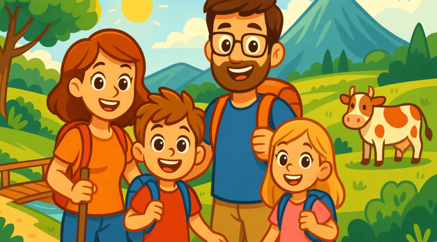 Estate in famiglia: 5 passeggiate facili tra natura e gioco in Italia