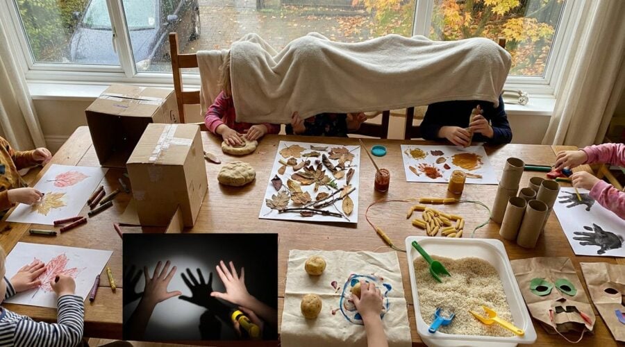 Giochi creativi per bambini in casa nei pomeriggi d’autunno: 12 idee con materiali che hai già