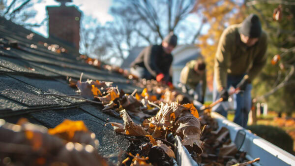Residential Gutter Cleaning Service