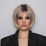 Stylish blonde bob wig from Hidden Secrets Wigs for a modern look.