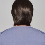 Short brown wig with layered style for a natural look.