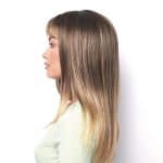 Side view of Lacey wig from The Orchid Collection by Hidden Secrets Wigs.