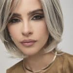 Elegant blonde bob wig from Hidden Secrets Wigs for a stylish look.