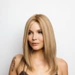 Blonde layered wig from Hidden Secrets Wigs for a natural look.