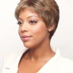 Elegant short wig for women from Hidden Secrets Wigs.
