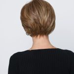Short brown wig styled for women, showcasing natural hair texture.
