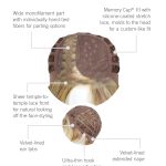 Memory Cap III wig cap with stretch lace and adjustable features.
