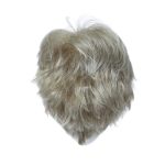 Curly blonde wig with layered, voluminous style from Hidden Secrets Wigs.