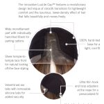 LuxLite Cap wig with lightweight design and adjustable fit for natural look.