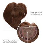 Top Billing 18-inch wig with lace front and monofilament base.