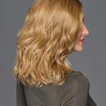 Blonde wavy wig, 14 inches, for women, natural look, Hidden Secrets Wigs.