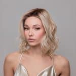 Blonde wavy wig from Hidden Secrets Wigs Rohan Amore Collection.