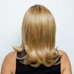Blonde wig with layered waves from Hidden Secrets Wigs.