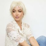 Short blonde wig for women, stylish and natural look from Hidden Secrets Wigs.