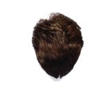 Brown wig hairpiece with layered style for women.