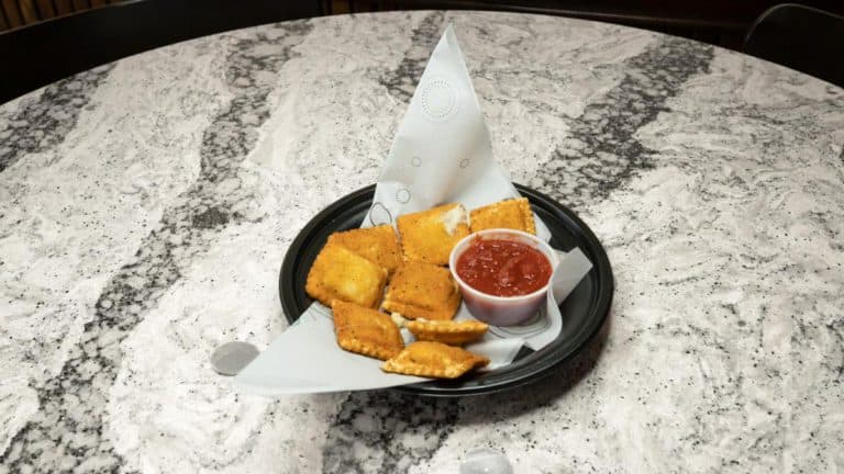 Deep-Fried Cheese Ravioli