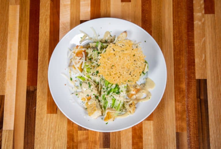 Baby Romaine Wedge Caesar Salad