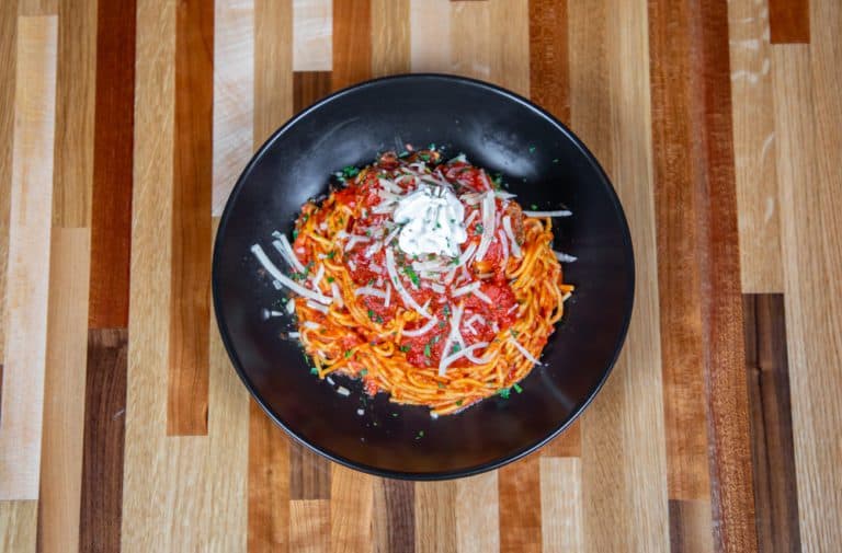 Spaghetti and Marinara